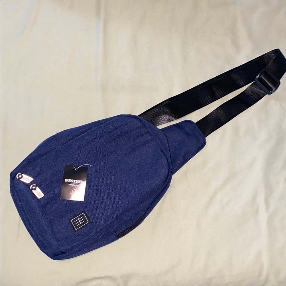 Blue Crossbody Bag